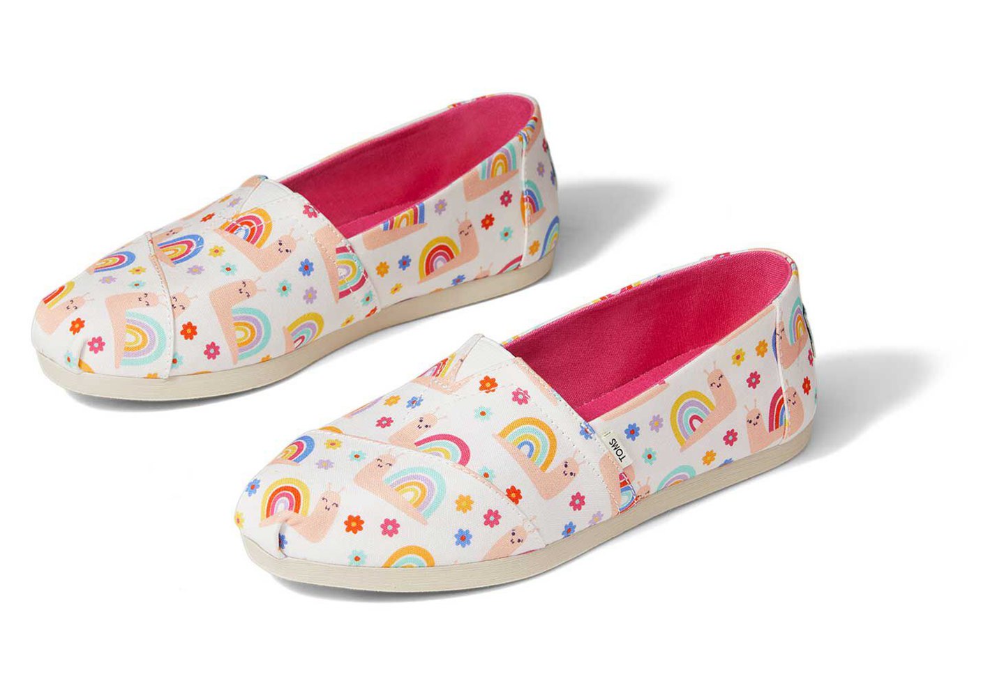 Toms Alpargata Rainbow Snails Espadrille Multicolor - Womens - 96512-CHAY